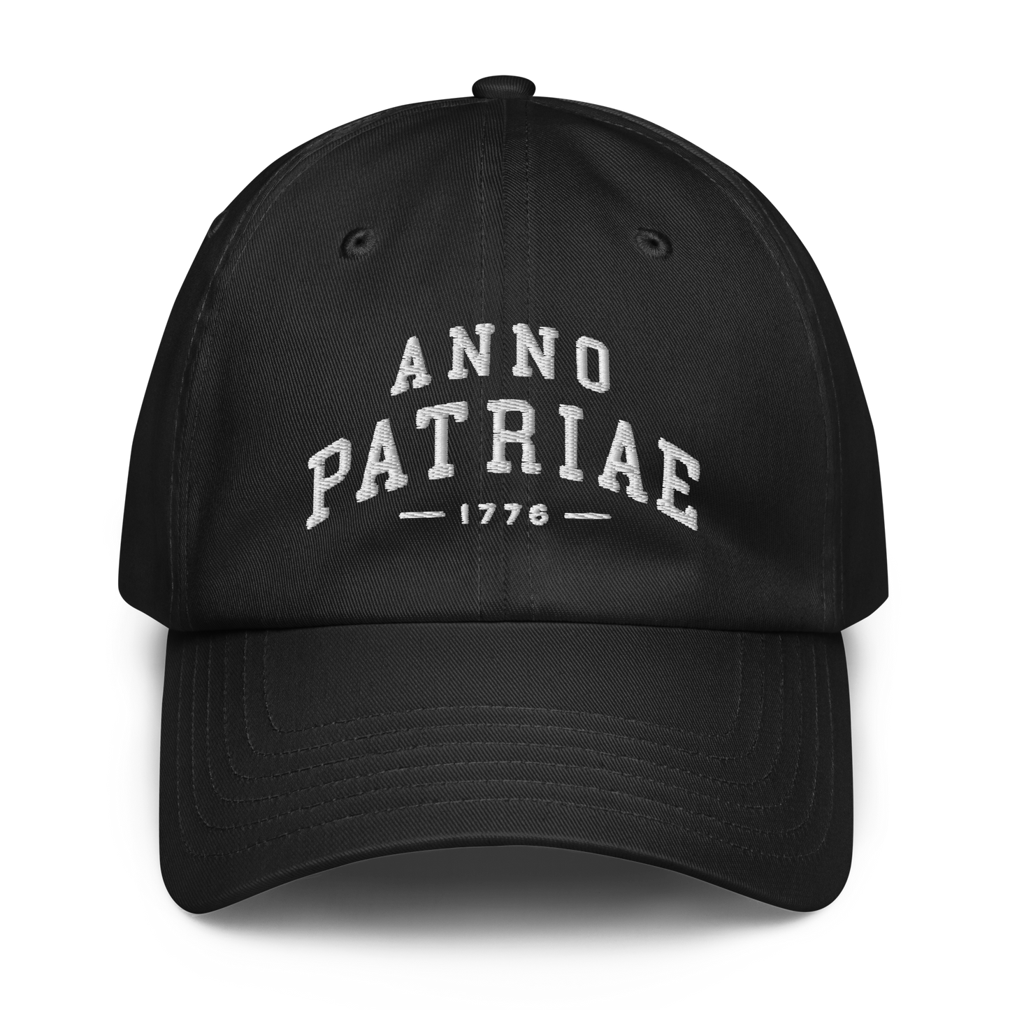 ANNO PATRIAE Varsity Under Armour Dad Hat in Black