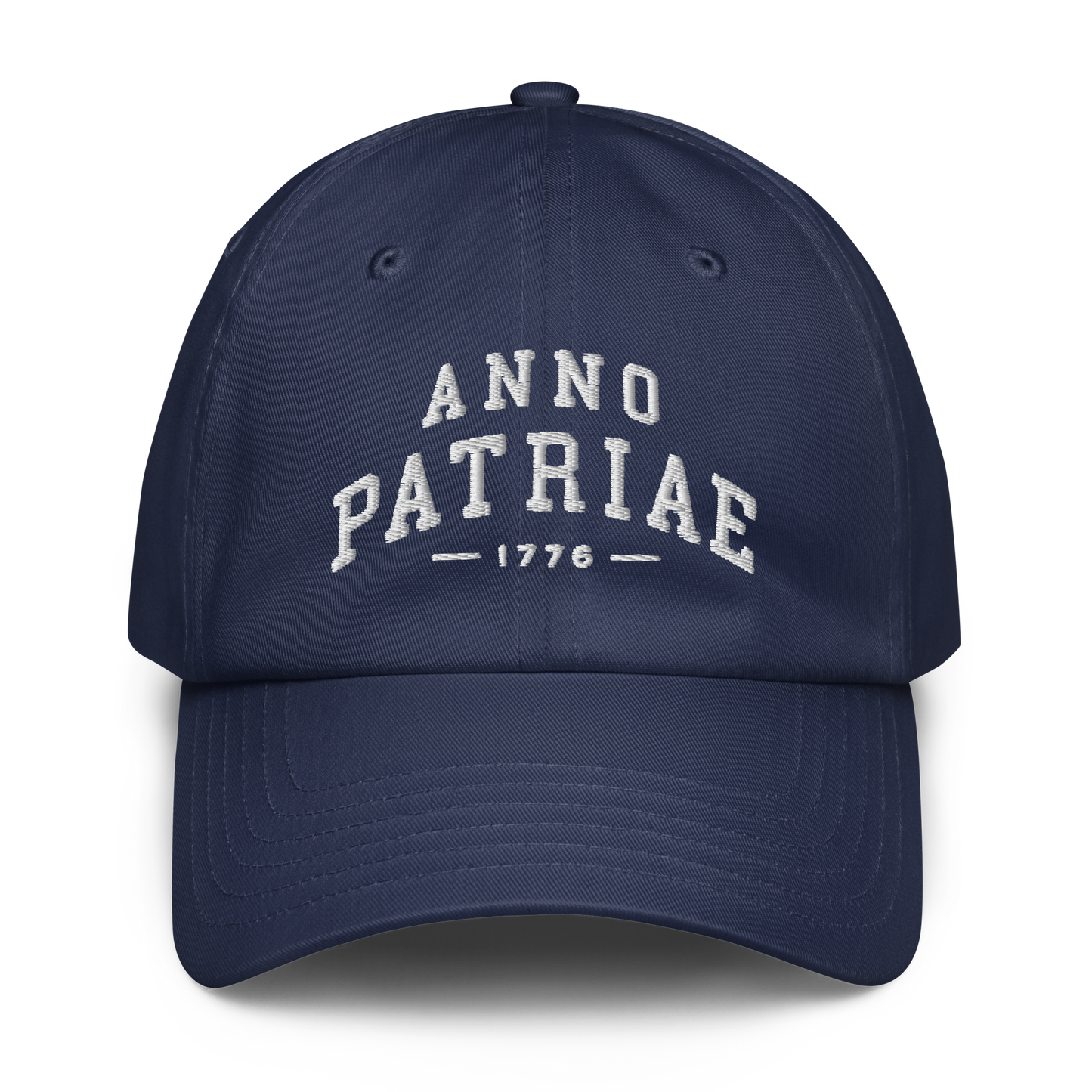 ANNO PATRIAE Varsity Under Armour Dad Hat in Navy