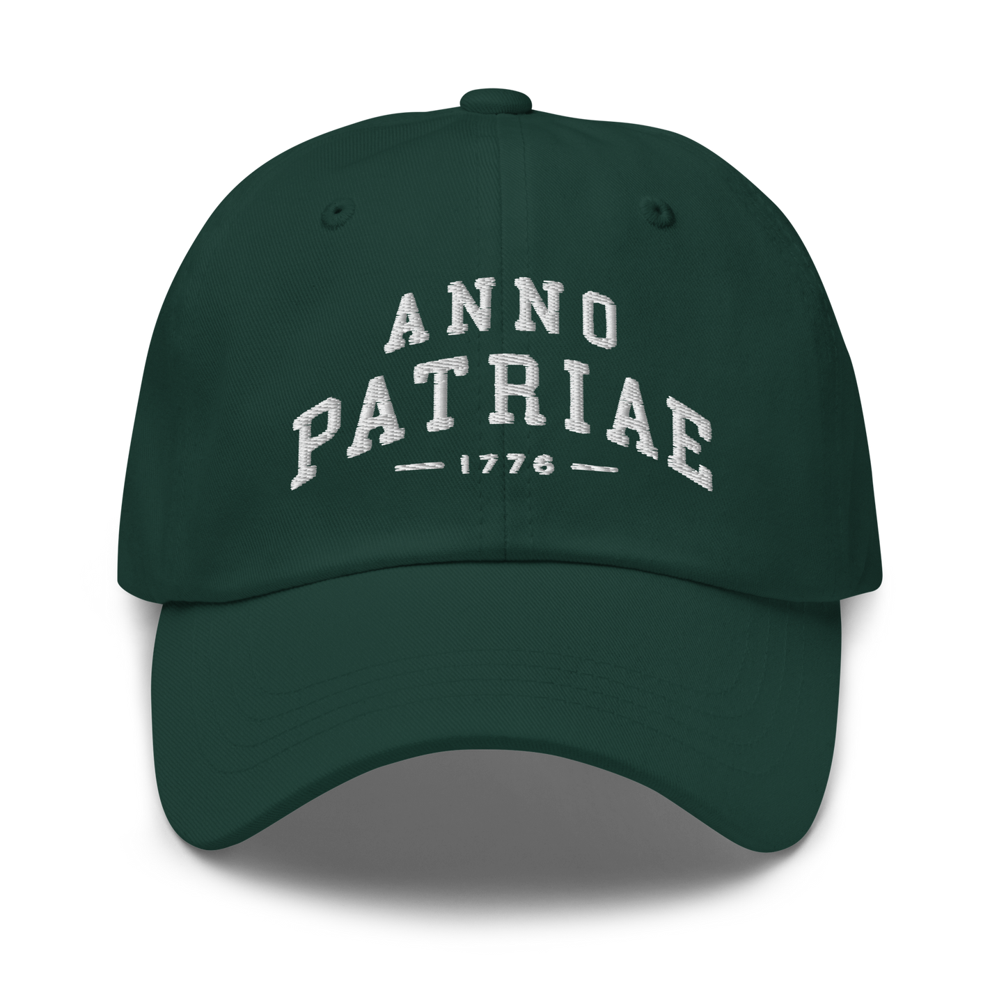 ANNO PATRIAE Varsity Classic Dad Hat in Spruce