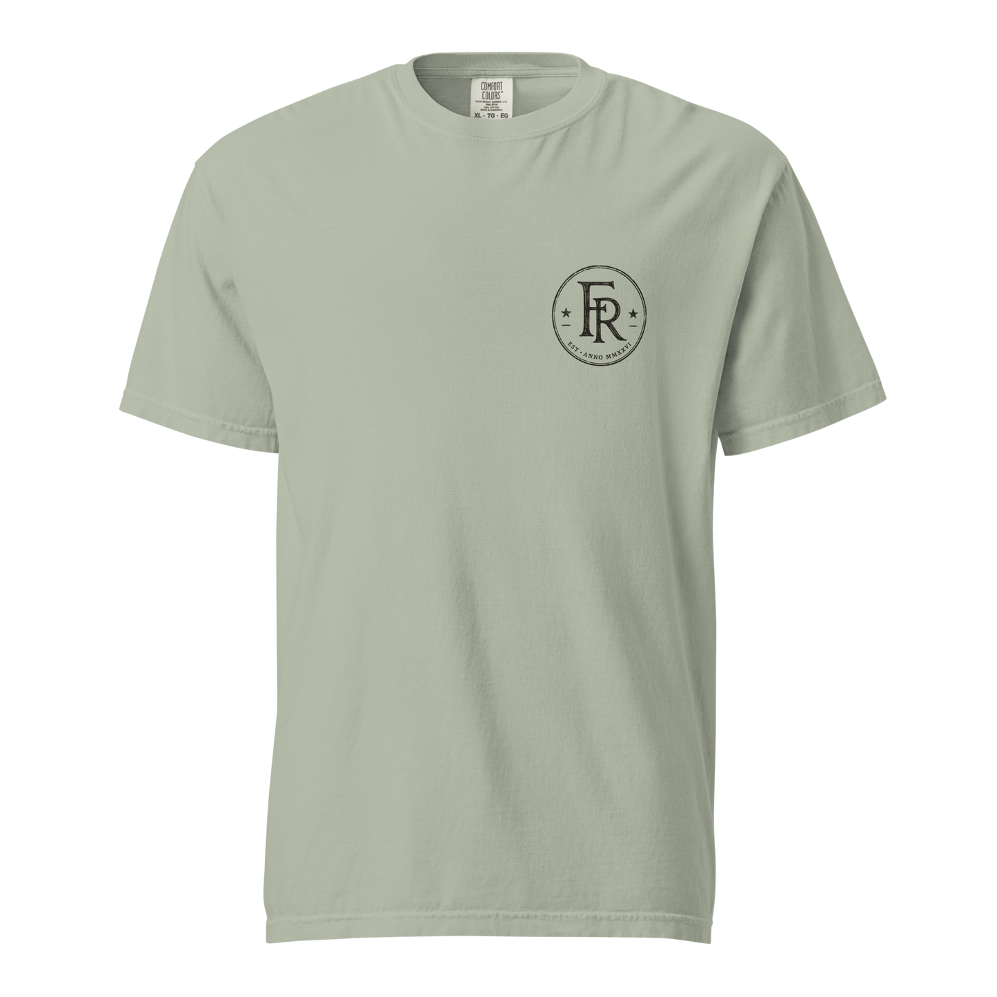Under Providence Meeker, CO Rodeo Comfort Colors Tee in Bay front