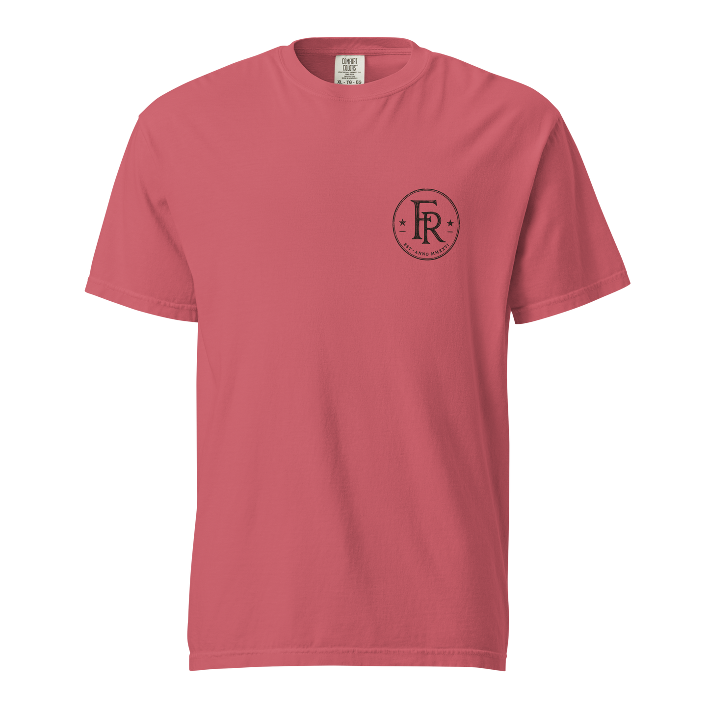 Under Providence Meeker, CO Rodeo Comfort Colors Tee in Watermelon front